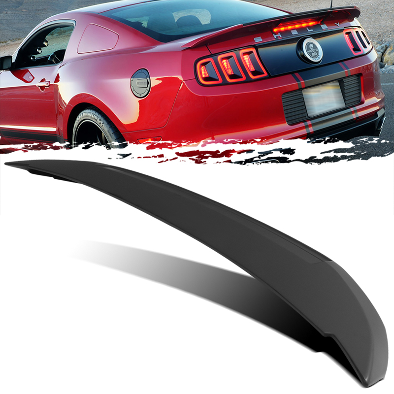 For 1014 Ford Mustang Shelby GT500 Style Unpainted Trunk Deck Lid Spoiler Wing 759478047542 eBay