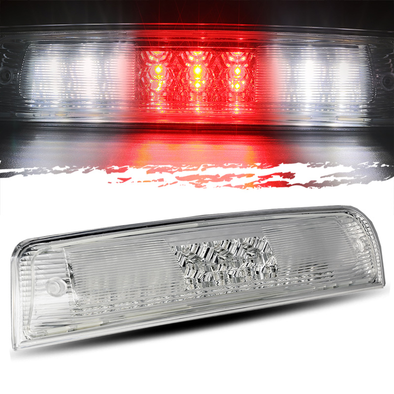 For 2009-2017 Dodge Ram 1500 2500 3500 LED 3rd Brake Light Rear Lamp Chrome